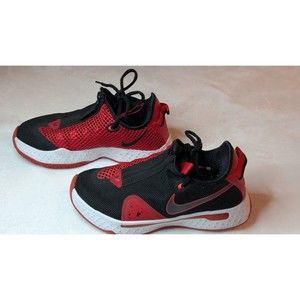 Nike PG4 Paul George Wh/Red/Blk/ University  Men's (5) Shoes #CD5079-003